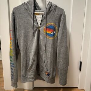 Aviator Nation Hoodie - Heather Grey